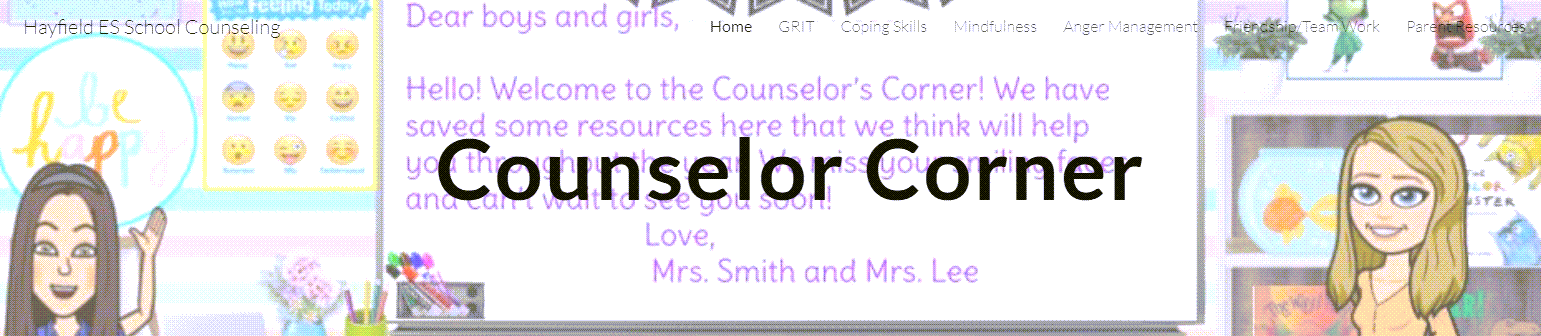 Counselor Corner Google Site